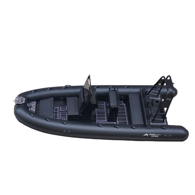 High Quality 18.4ft 5.6m Inflatable Rib Boat RIB560 with Aluminum PVC Hull Lake Outdoor